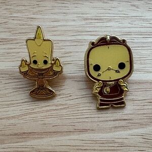 Disney Beauty and the Beast Enamel Pins